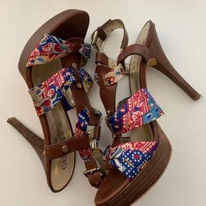 Guess Patterned Heels